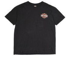 画像1: Used Harley-Davidson S/S Print Tee (1)