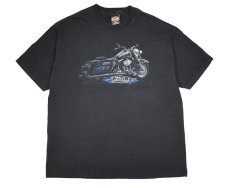 画像1: Used Harley-Davidson S/S Print Tee made in USA (1)