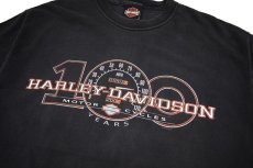 画像2: Used Harley-Davidson S/S Print Tee made in USA (2)