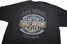 画像4: Used Harley-Davidson S/S Print Tee made in USA (4)