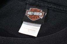 画像4: Used Harley-Davidson S/S Print Tee made in USA (4)