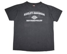 画像1: Used Harley-Davidson S/S Print Tee made in USA (1)