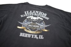 画像5: Used Harley-Davidson S/S Print Tee made in USA (5)