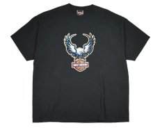 画像1: Used Harley-Davidson S/S Print Tee (1)