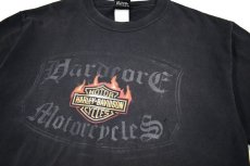 画像2: Used Harley-Davidson S/S Print Tee made in USA (2)