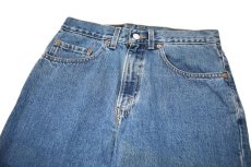 画像2: 00s Deadstock Levi's 550 Denim Pants made in USA リーバイス (2)