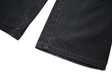 画像3: Used Dickies Duck Carpenter Pants Black (3)