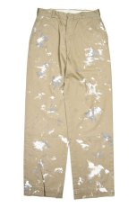 画像1: Used 60’s U.S.ARMY Painted Chino Trousers (1)