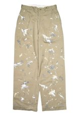 画像1: Used 60’s U.S.ARMY Painted Chino Trousers (1)