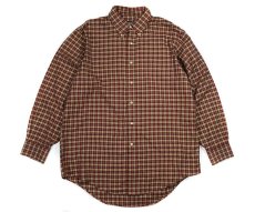 画像1: 【SALE】Used Lands' End Plaid Pattern L/S Shirt (1)