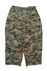 画像1: Used Us Marine Corps MARPAT MCCUU Cut Off Camouflage Trouser Woodland (1)