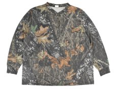 画像1: Used Realtree L/S Henley Tee (1)