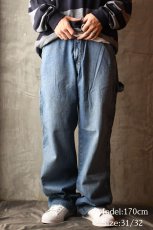 画像7: Deadstock Levi's Silver Tab Loose Fit Denim Carpenter Pants リーバイス (7)