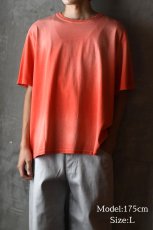 画像6: MOOJI MOOJI US Oversize Crop T-Shirt Aged Coral (6)