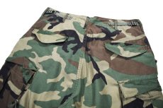 画像4: Used Us Army M-65 Pants Woodland Camo (4)