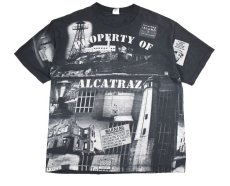 画像1: Used Alcatraz S/S Print Tee (1)