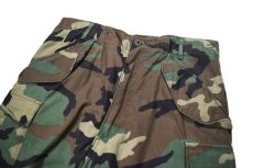 画像2: Used Us Army M-65 Pants Woodland Camo (2)