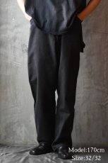 画像6: Used Dickies Duck Carpenter Pants Black (6)