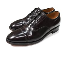 画像1: Used Johnston & Murphy Leather Shoes Burgundy (1)