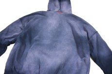 画像6: MOOJI MOOJI US Oversize Crop Hoodie Aged Navy Indigo (6)