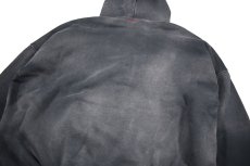 画像6: MOOJI MOOJI US Oversize Crop Hoodie Aged Black (6)