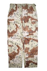 画像1: Deadstock Us Army Combat Trouser 6C Desert Camo チョコチップカモ (1)