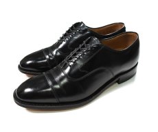 画像1: Used Johnston & Murphy Leather Shoes Black (1)