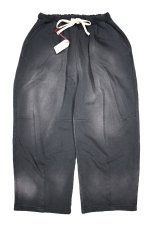 画像1: MOOJI MOOJI US Sweat Pants Aged Black (1)