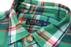 画像4: Used Ralph Lauren Flannel Shirt ラルフローレン (4)