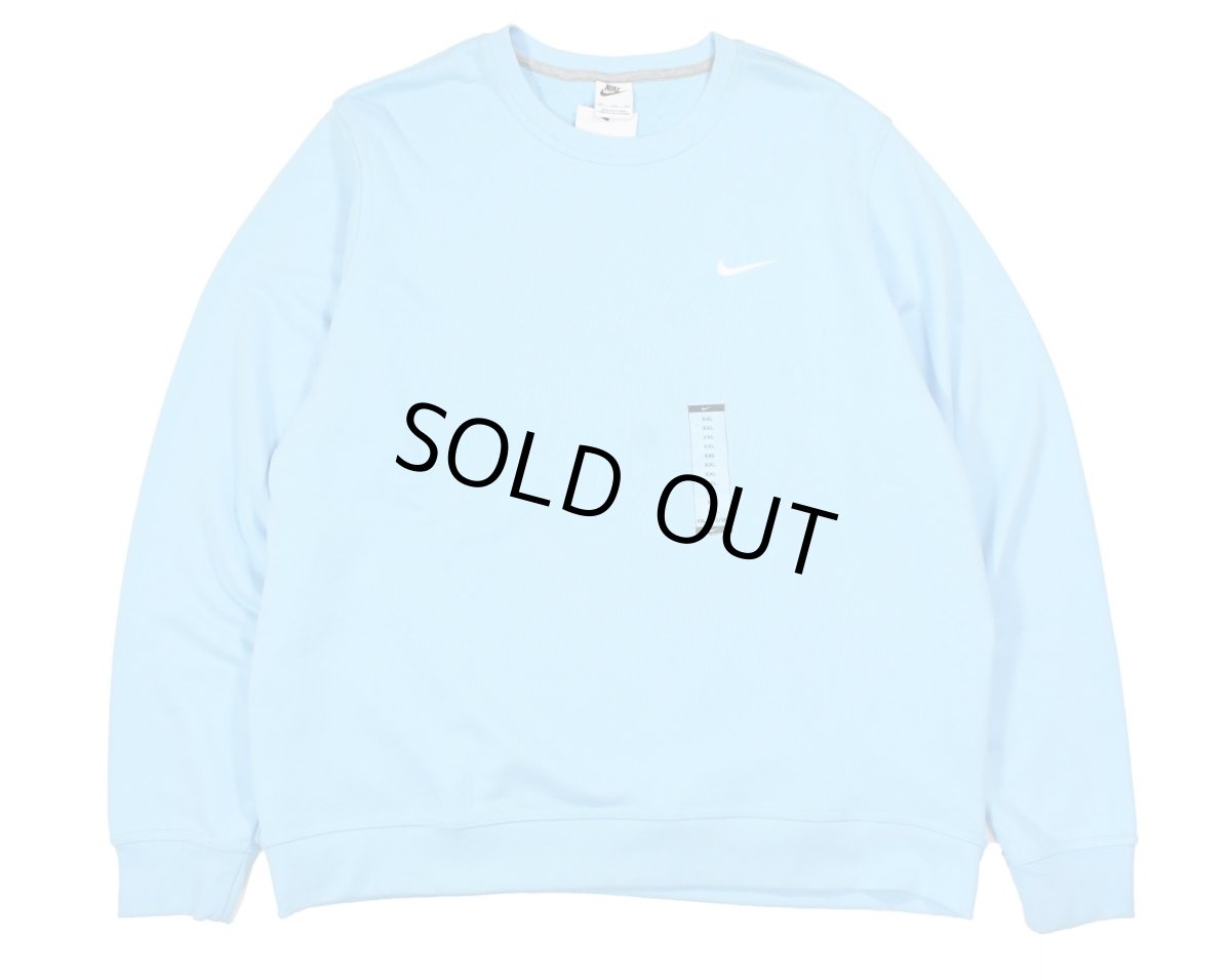 画像1: Nike Baby Blue Crew Neck Sweat Shirt ナイキ (1)