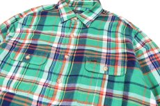 画像2: Used Ralph Lauren Flannel Shirt ラルフローレン (2)