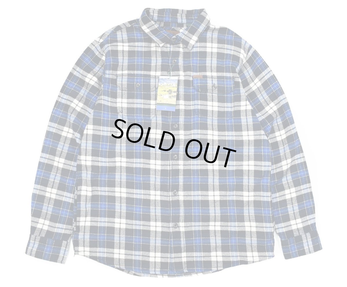 画像1: Orvis Slash Pocket Flannel Shirt (1)