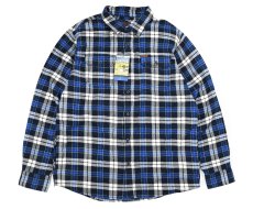 画像1: Orvis Slash Pocket Flannel Shirt (1)