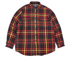 画像1: Used Polo Sport Flannel Shirt ラルフローレン (1)