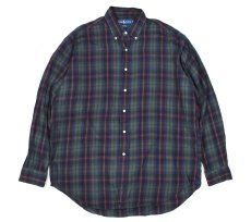 画像1: Used Ralph Lauren Plaid Pattern Shirt "Blake" ラルフローレン (1)