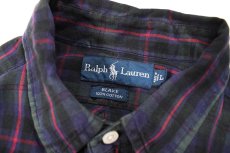 画像4: Used Ralph Lauren Plaid Pattern Shirt "Blake" ラルフローレン (4)