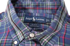 画像4: Used Ralph Lauren Plaid Pattern Shirt "Blake" ラルフローレン (4)