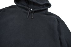 画像2: Used Gap Blank Sweat Hoodie Black made in USA (2)