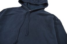 画像2: Used L.L.Bean Blank Sweat Hoodie Navy (2)