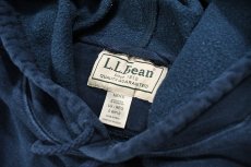 画像4: Used L.L.Bean Blank Sweat Hoodie Navy (4)