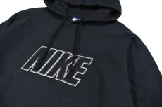 画像2: Used Nike Sweat Hoodie Black (2)