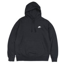 画像1: Used Nike Sweat Hoodie Black (1)