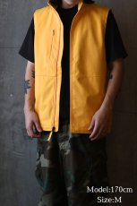 画像7: The North Face Castle Rock Soft Shell Vest Yellow ノースフェイス (7)