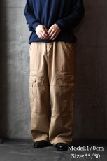 画像10: Deadstock Levi's Silver Tab Cargo Pants Khaki リーバイス (10)