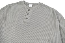 画像2: SEABEES Light Weight Thermal Henry Pigment Gray (2)