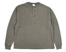 画像1: SEABEES Light Weight Thermal Henry Pigment Olive (1)