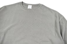 画像2: SEABEES Light Weight Thermal Crew Pigment Gray (2)