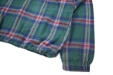 画像3: Used Stussy Plaid Pattern Flannel Hoodie (3)