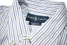 画像4: Used Ralph Lauren Stripe Shirt "Classic Fit" ラルフローレン (4)