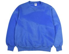 画像1: Used Russell Athletic "Bleach&Sun Fade" Sweat Shirt made in USA (1)